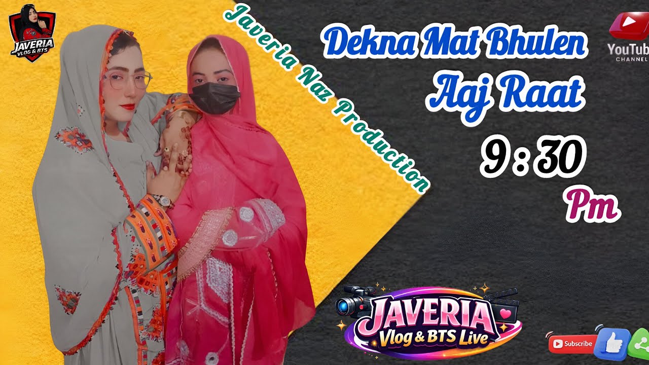 Javeria vlog&bts is live!