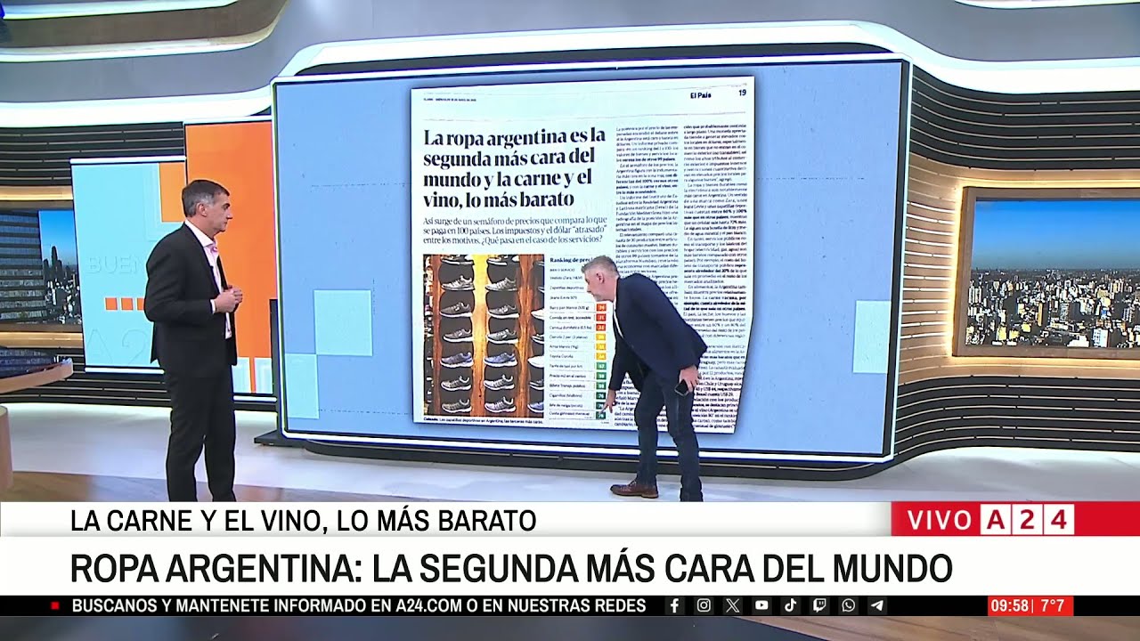 📢 ARGENTINA CARO EN ROPA + BIANCO DEFIENDE A KICILLOF EN EL PASE ENTRE LAJE Y NOVARESIO