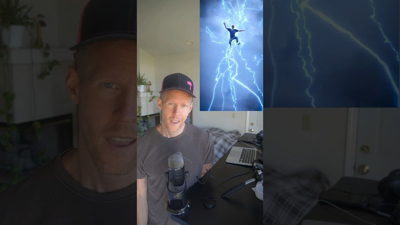 Создайте этот вирусный эффект Тора с помощью своего телефона 📱#vfx #marvel #tutorial #capcut