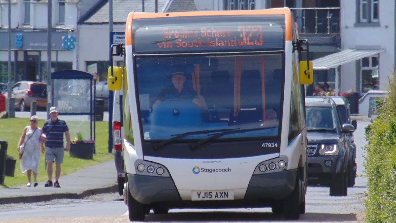 The Isle Of Arran bus scene, 28/6/2025