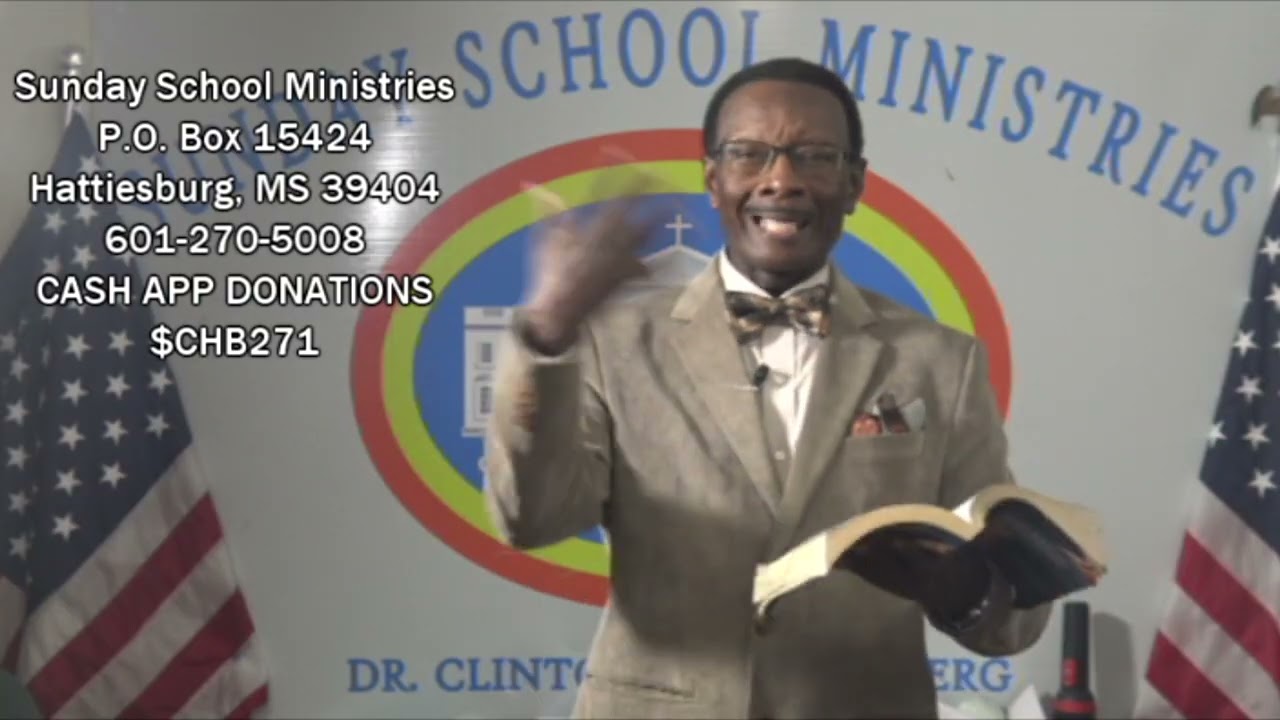 Dr. Heidelberg Sunday School Lesson For 1-25-26
