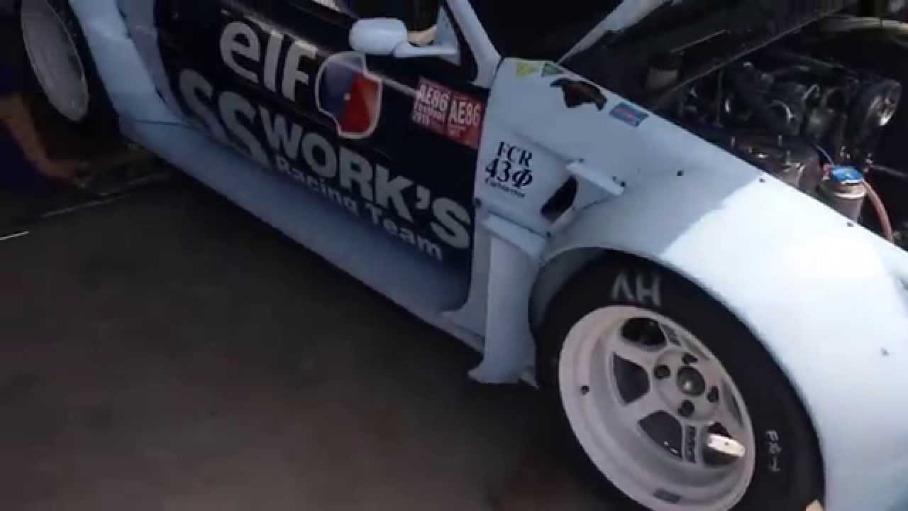 SS Works AE86 Race Car. 2015 AE86 Festival.
