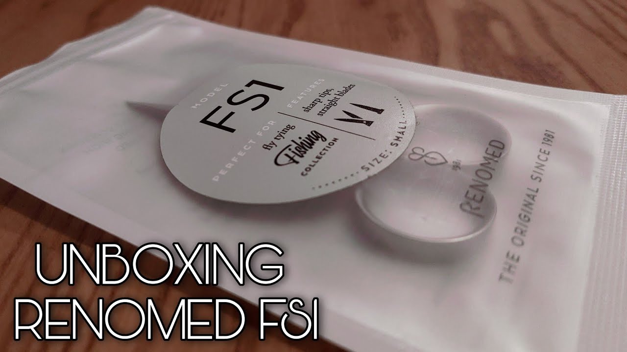 Unboxing RENOMED Small Scissors Straight FS1