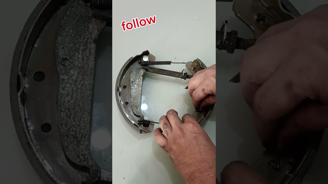 como montar a sapata de freios da montana 1.4 2014 #machine #torno #fresadora #cnc #usinagem