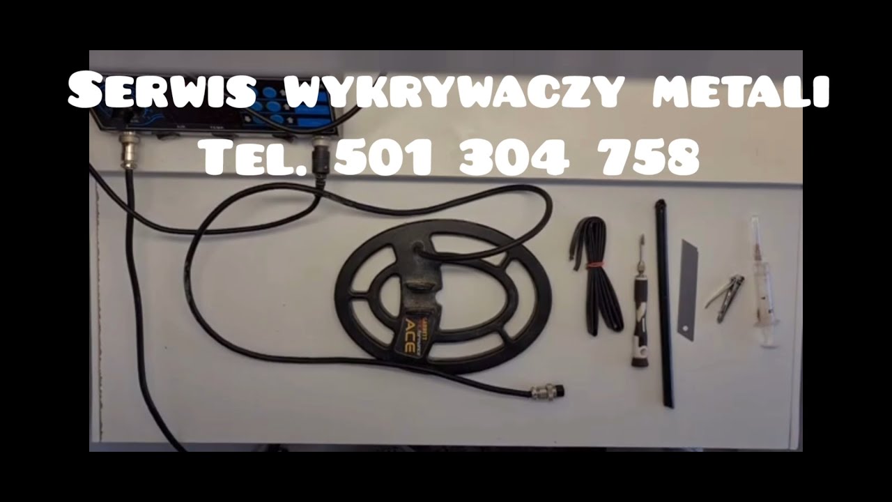 Naprawa wtyczki cewka Garrett ACE
