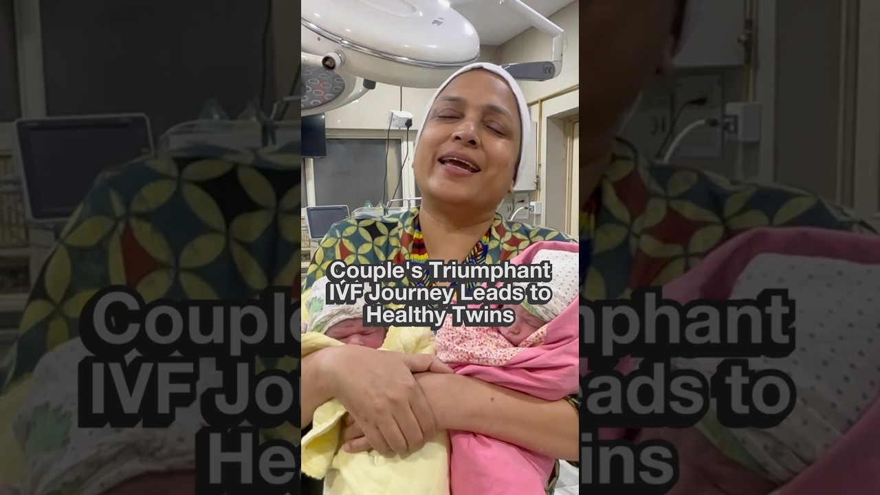 Couple's Triumphant IVF Journey Leads to Healthy Twins