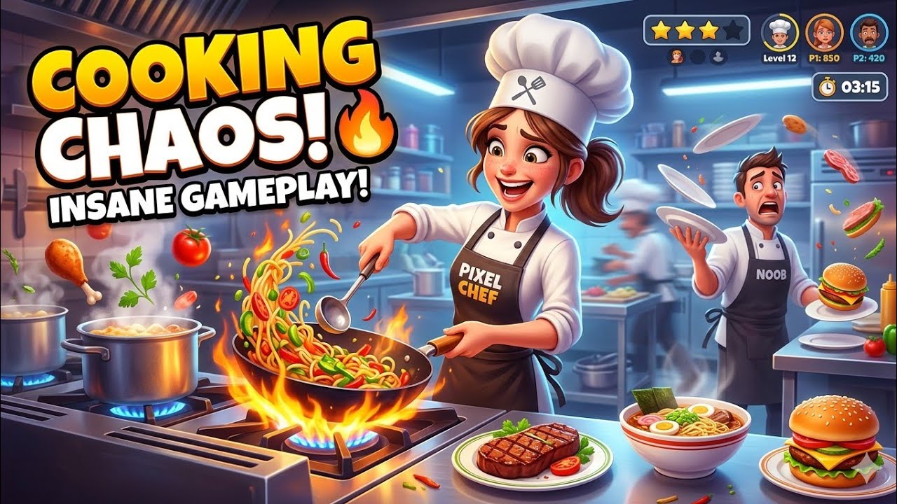 Master Chef Cooking Game 🍳🔥 100% Perfect Orders