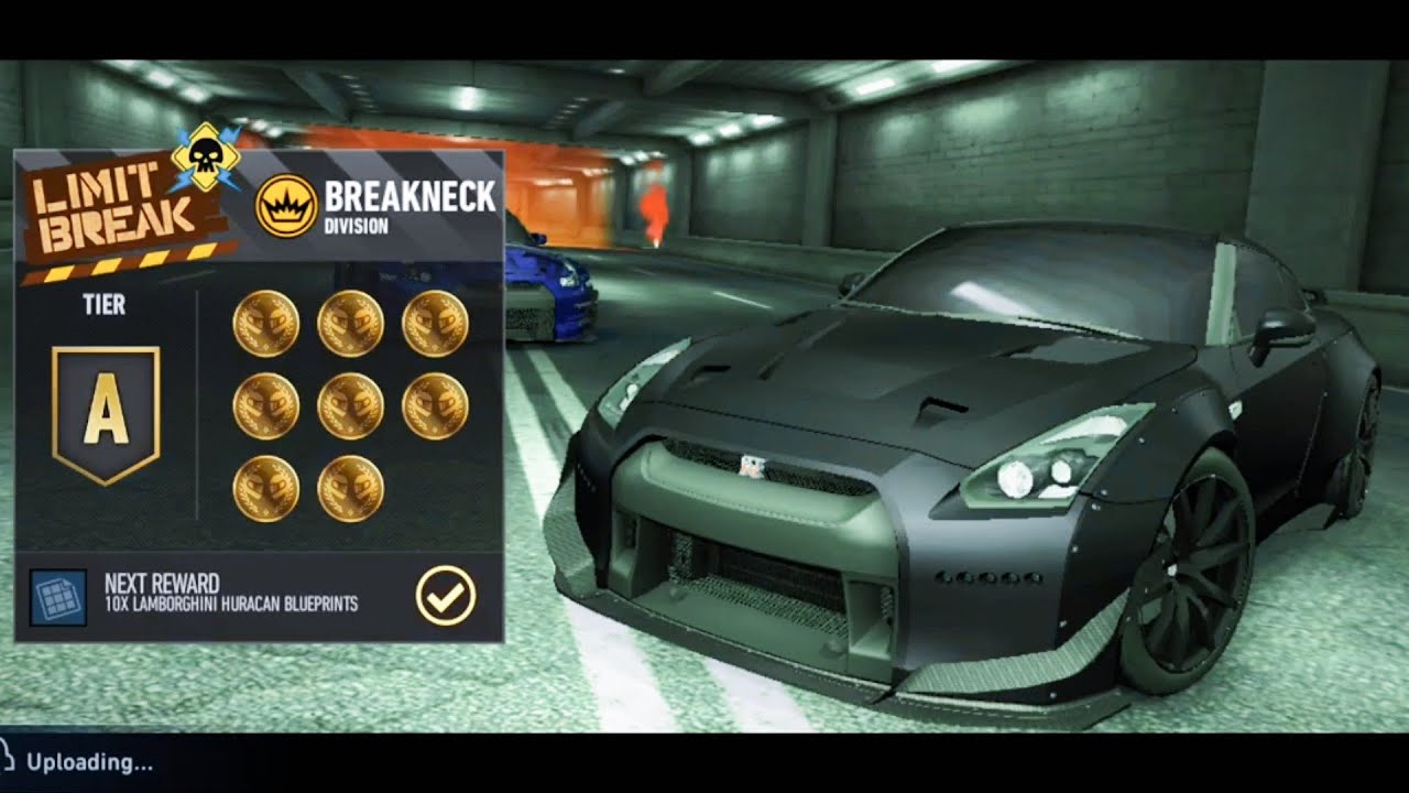 NFS: No Limits Underground Rivals • TIER S Max PR Nissan GT-R R35 • Limit Break