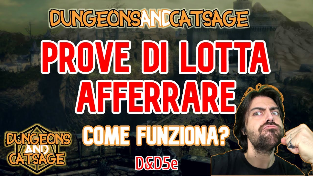 Lottare, Afferrare, Spingere - D&D 5e Ita