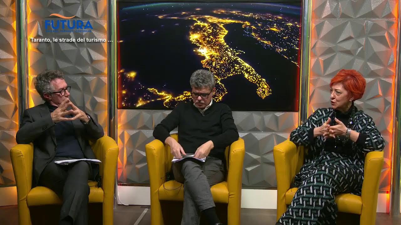 🟠Futura: Taranto, le strade del turismo… in diretta dallo studio