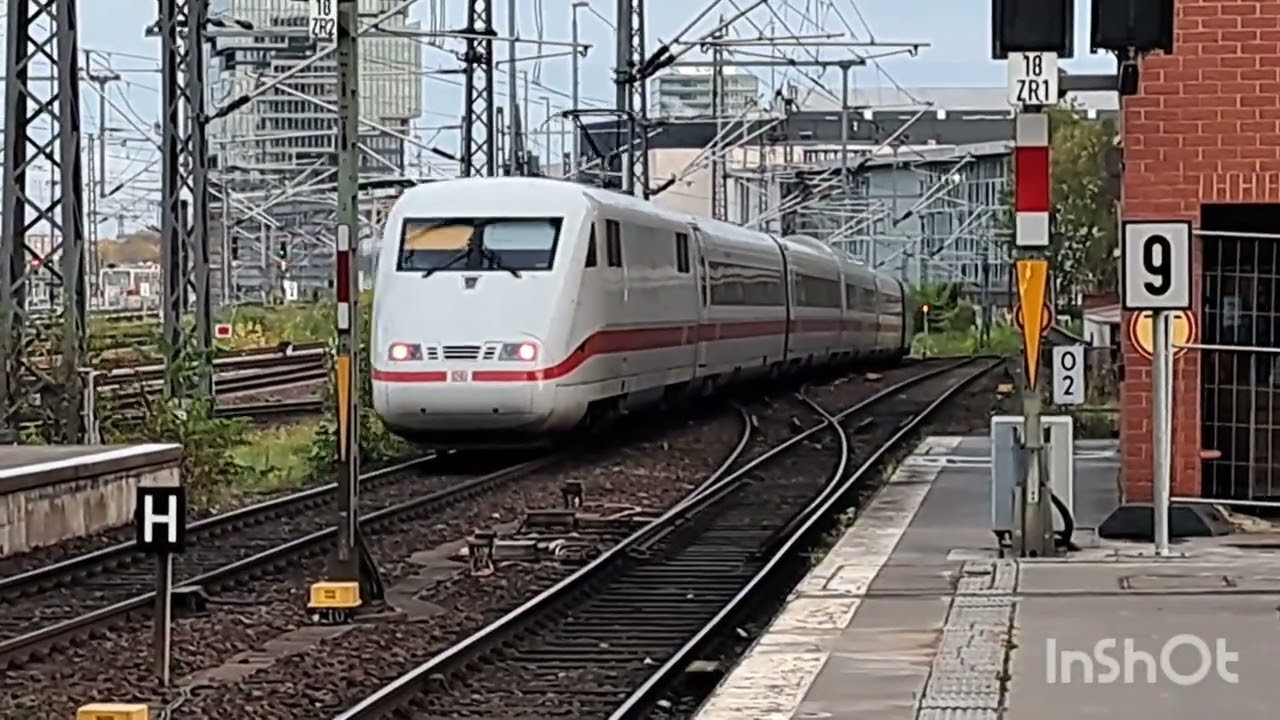 Zugverkehr aus Berlin Hbf und Ostbahnhof und das erste Video mit ICE L