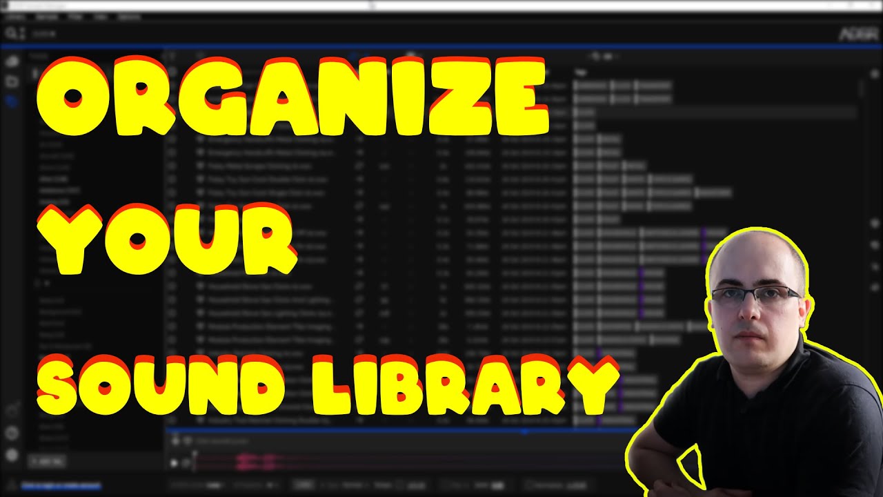 How to Organize Sample Library - Sample Manager