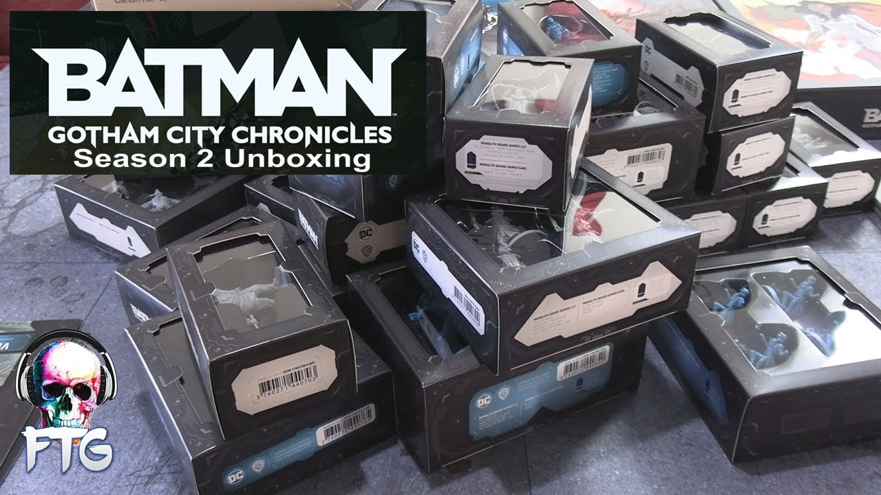 Unboxing Gotham City Chronicles Season 2