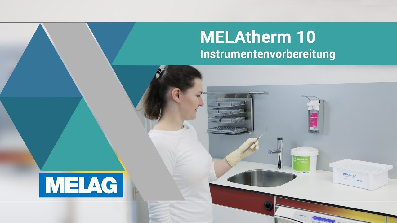 Instrumente f&uuml;r den Thermodesinfektor (RDG) vorbereiten | MELAtherm 10 Tutorial