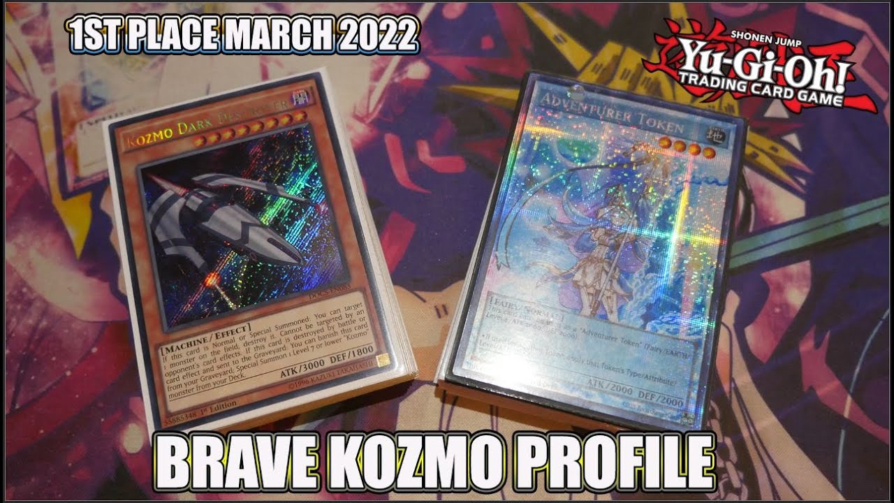 YUGIOH 1st PLACE Brave Kozmo Profile + OTS Opening