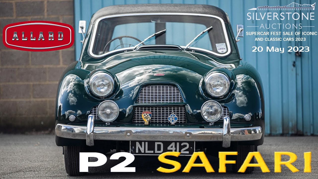 1953 Allard P2 Safari - Silverstone UK Supercar Fest Sale, 20.05.2023 (ENG SUB)