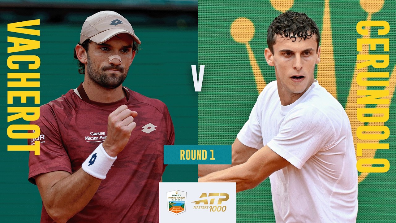 Valentin Vacherot Takes On Juan Manuel Cerundolo | Rolex Monte-Carlo Masters 2026