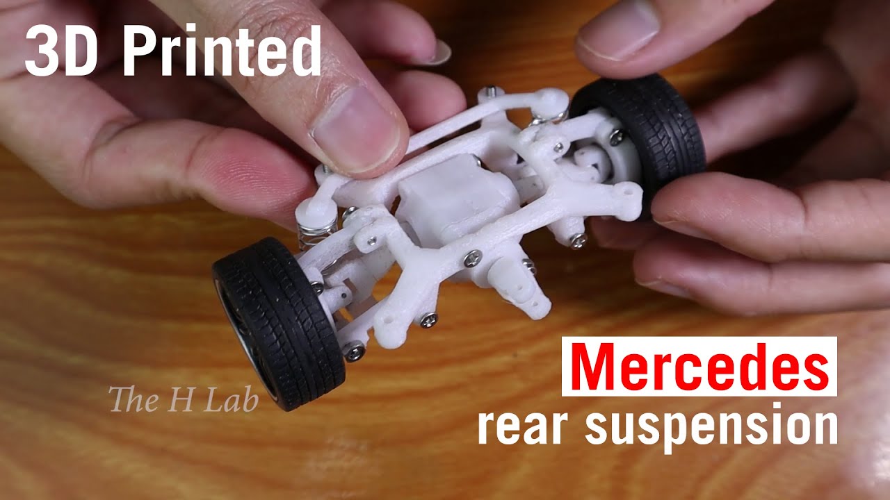 3D Printed - Mercedes rear suspension
