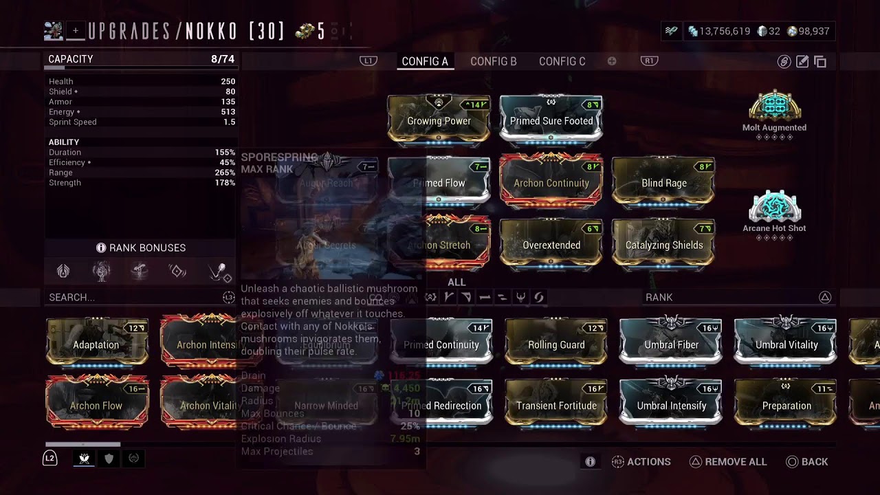Warframe | nokko cascade