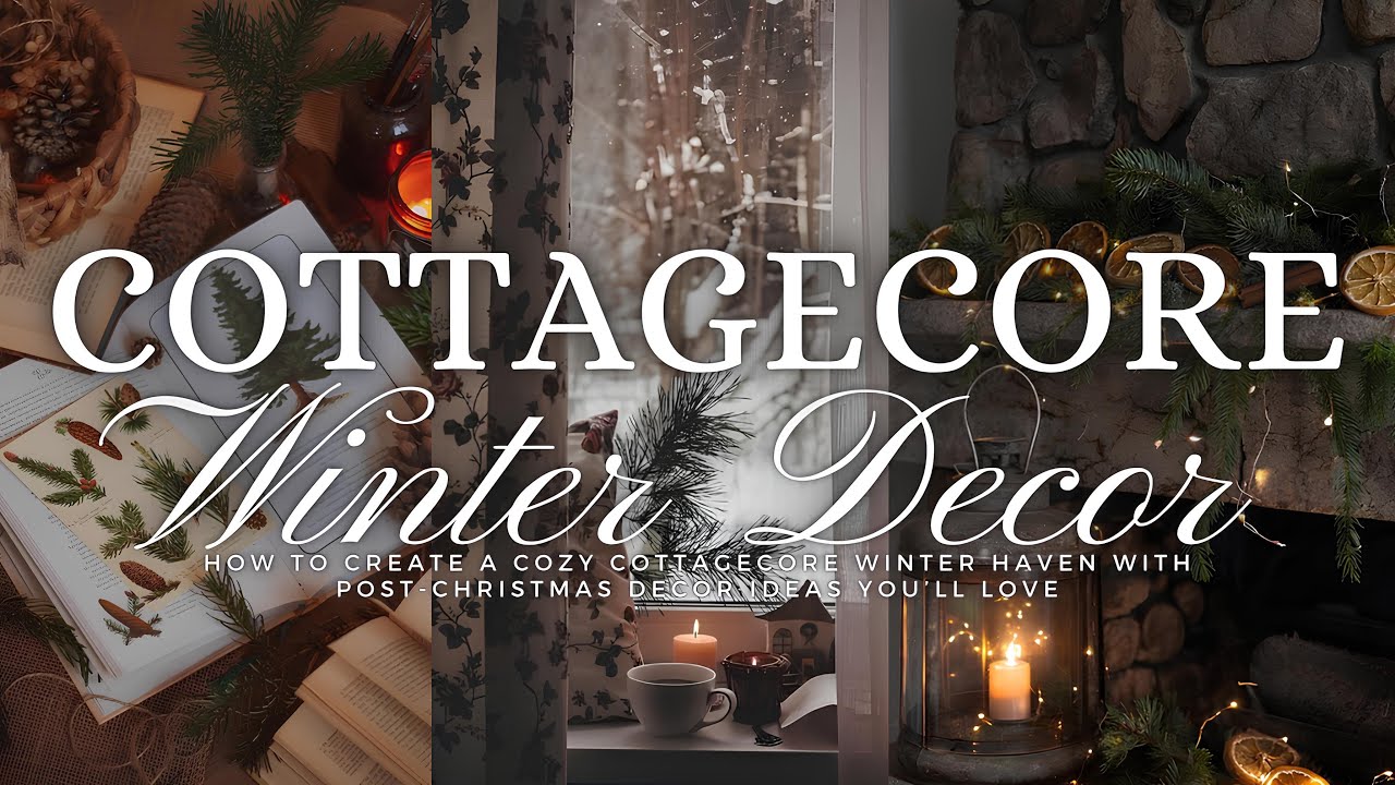 How to Create a Cozy Cottagecore Winter Haven with Post-Christmas Decor Ideas You&rsquo;ll Love 🌲❄️