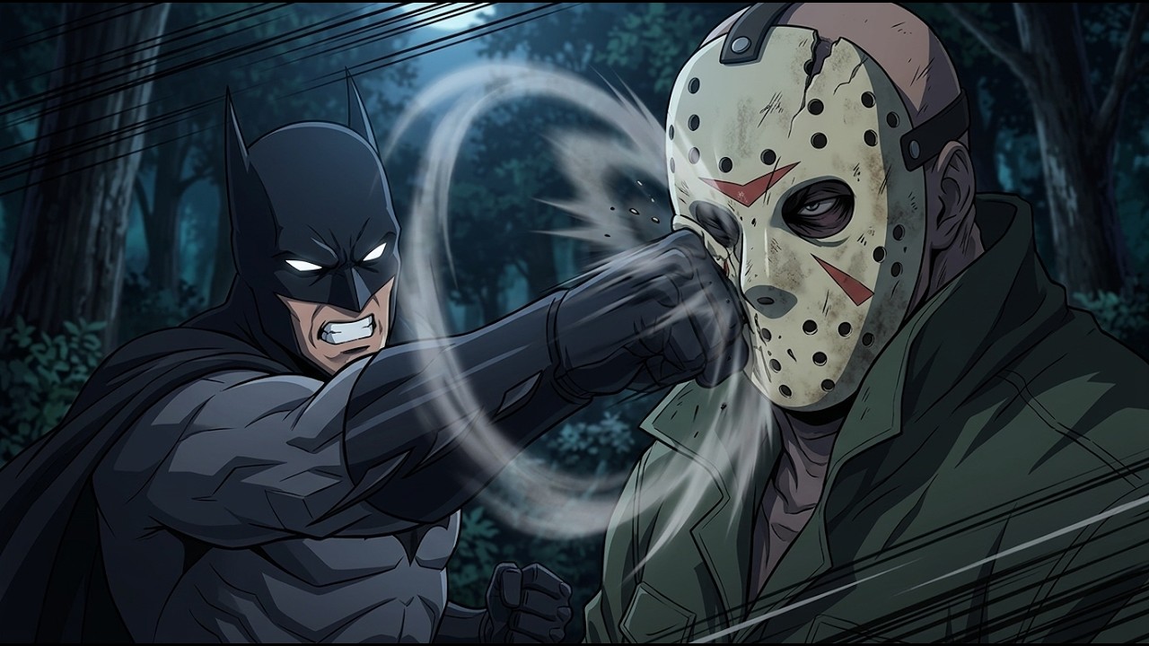 BATMAN EXPLAINS HOW TO SURVIVE JASON VOORHEES &ndash; ANIMATED SHORT
