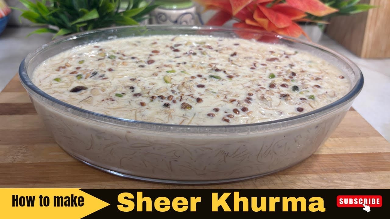 Eid Special Sheer Khurma | Best Sheer Khurma Recipe | Eid Special Dessert Recipe 
