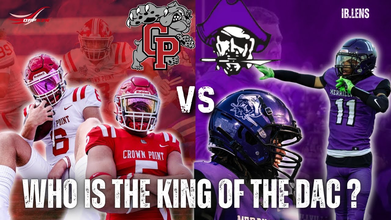Crown Point Bulldogs vs Merrillville Pirates | IHSAA Football Week 3
