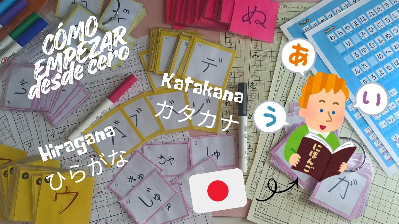 Cómo empezar a aprender hiragana y katakana 🌸🍥🍙- CraftyMariel