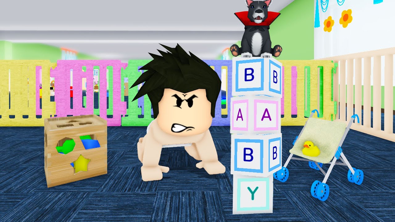 BEBÊ QUEBRA TUDO | Roblox - Bad Baby