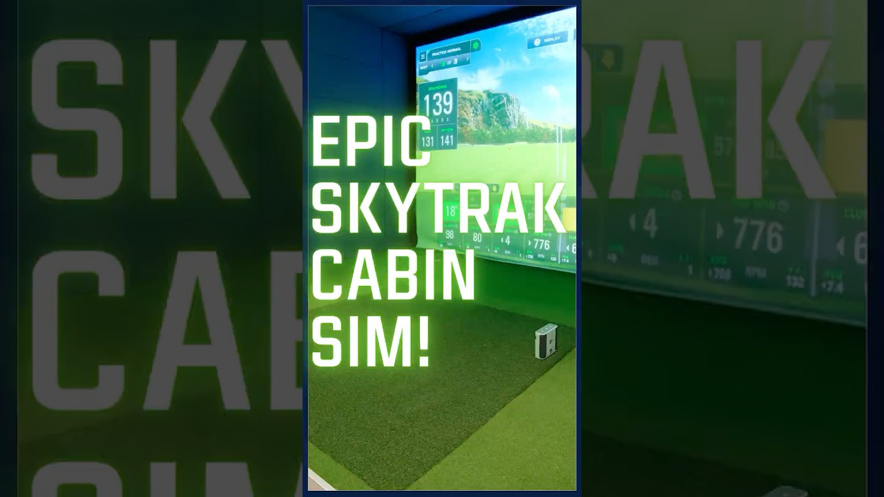 Check out this Golf Simulator Cabin Reveal 