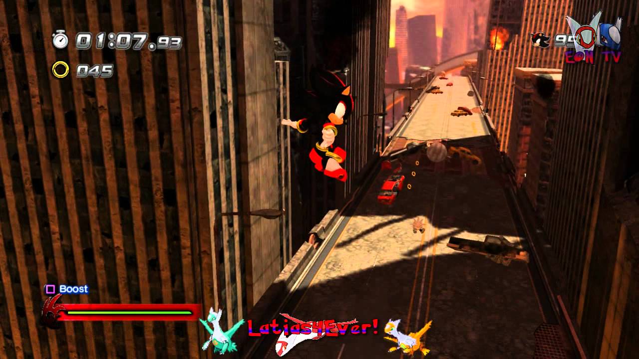 Sonic Generations (PC) - Shadow vs Silver!