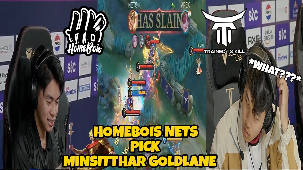 HOMEBOIS NETS USES MINSITTHAR GOLDLANE | MSC 2024 WILDCARD STAGE DAY 2 MATCH 3  #homebois #msc2024