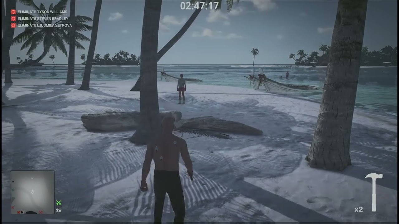 Hitman 3 - Haven Island - Glitches and mistakes