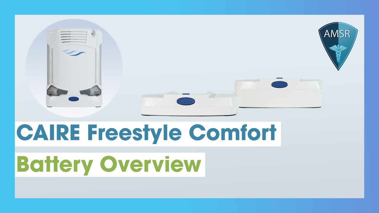 How to Use CAIRE Freestyle Comfort Battery