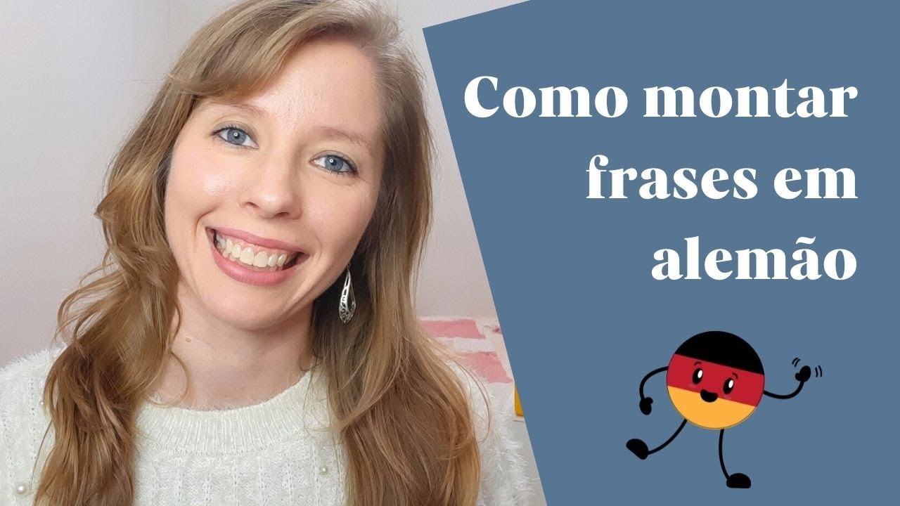 Como montar frases em alemão