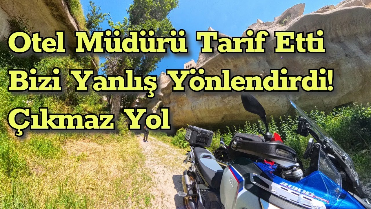 Nevşehir’de Otel Müdürünün Tuhaf Tarifi: 300 Metre İçin Motorla mı?