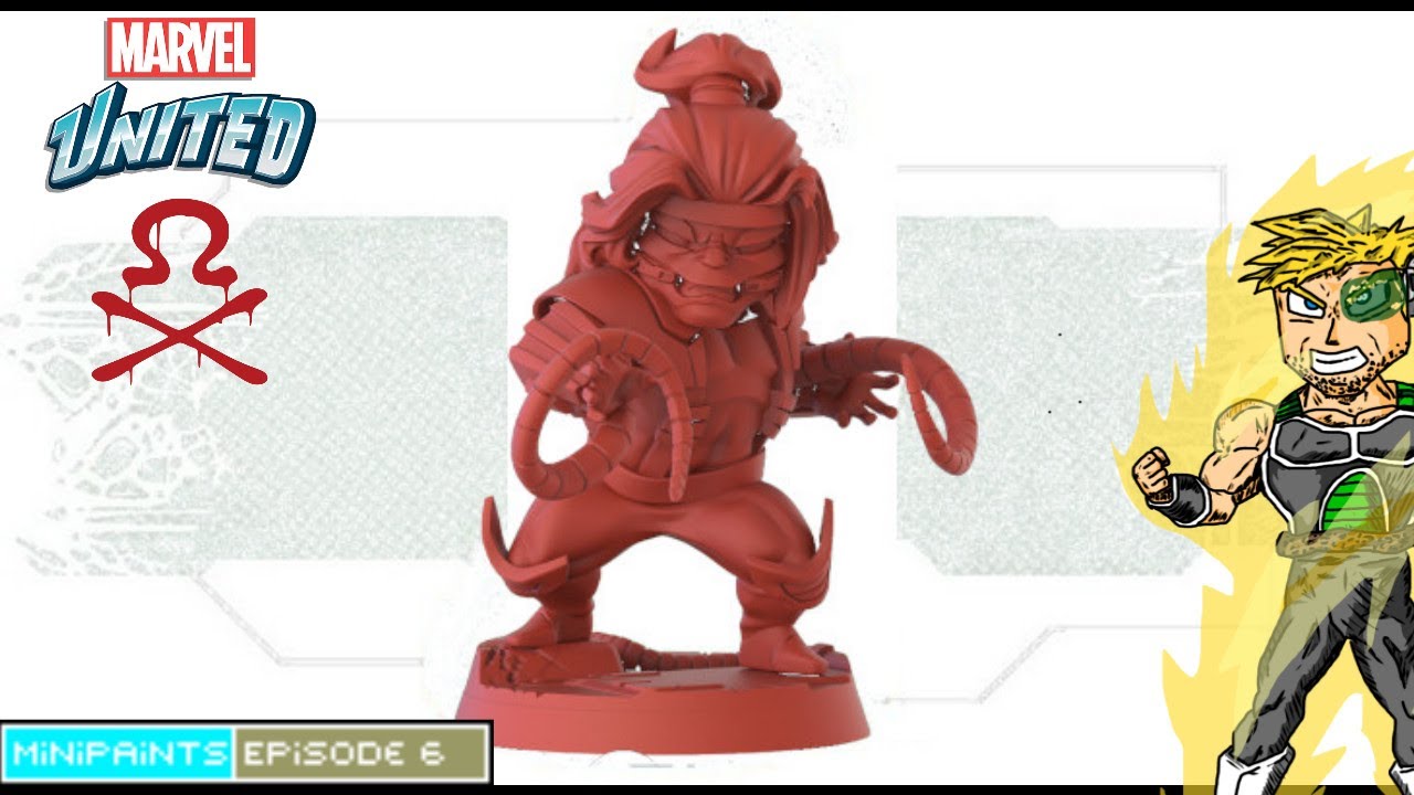 Marvel United Minipaints - Episode#6: Omega Red