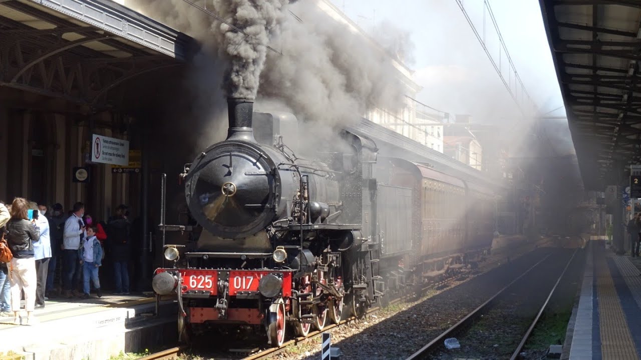 TRENO STORICO con Gr.625 di FONDAZIONE FS PISTOIA-PITECCIO in occasione dell'OPEN DORS di Pistoia!