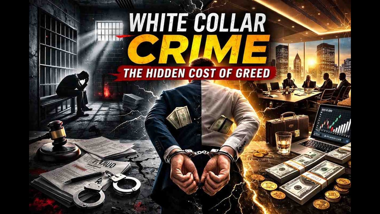 White Collar Crime Explained in 10 minutes | Meaning, Origin, Causes & Imp Case Laws | Criminology