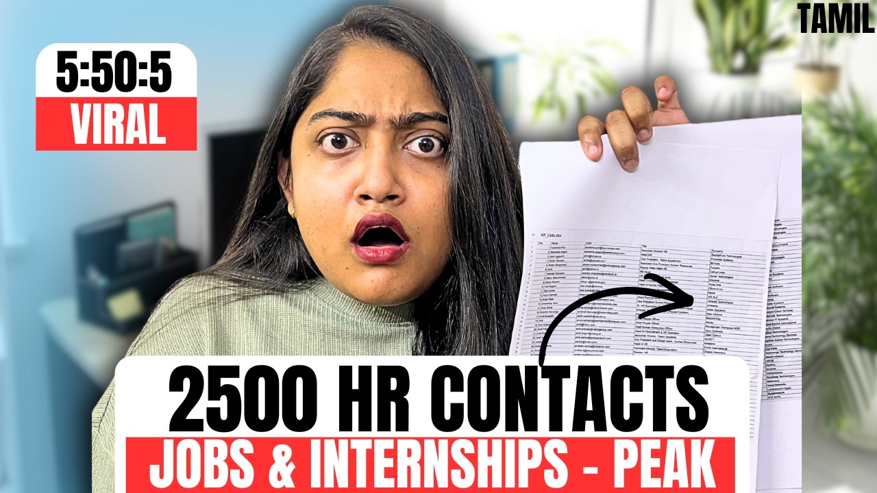 Shocking🔴Only Viral 5:50:5 Trick - Get Internships & Job Offer Easily❤️