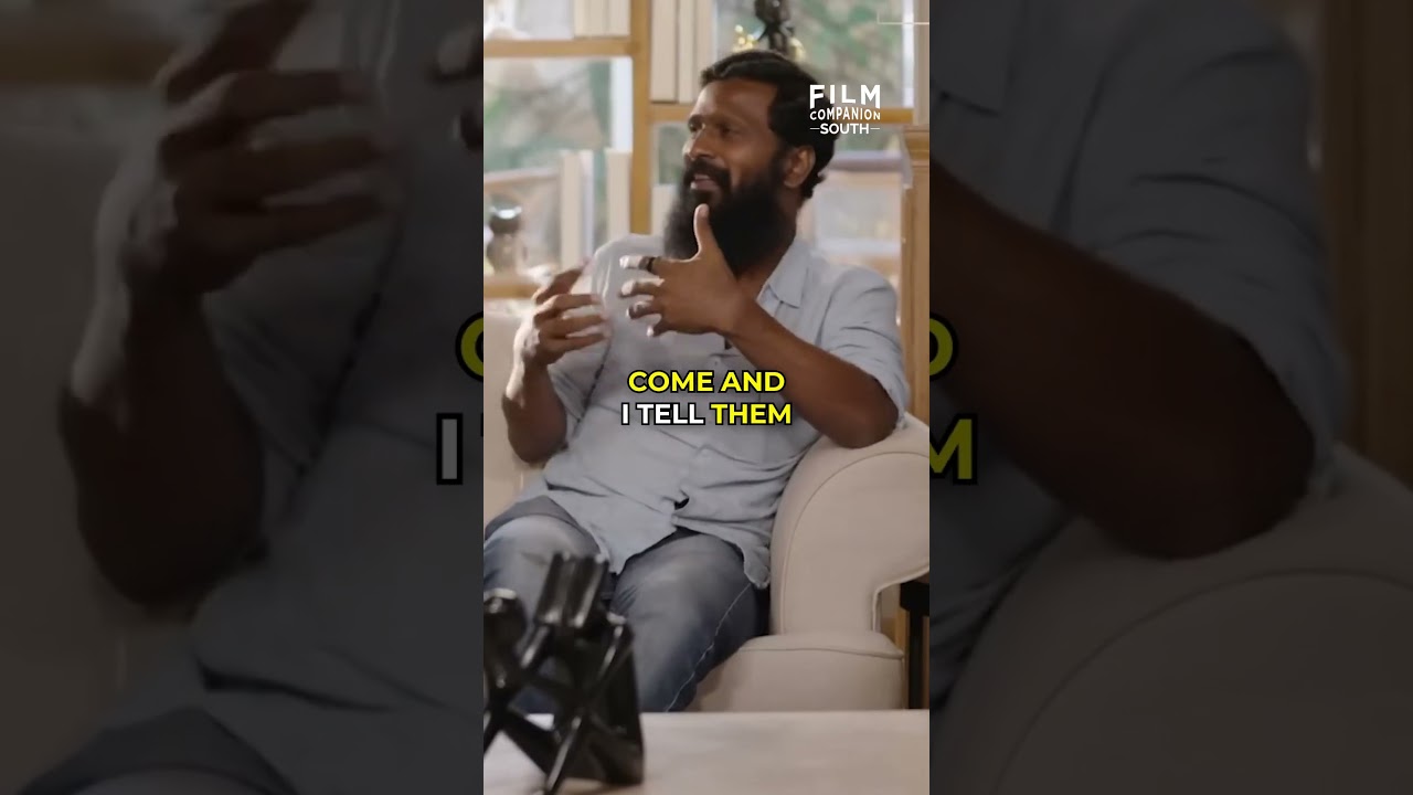 &lsquo;Don't learn from how I work&hellip;&rsquo; 😂 |  Vetrimaaran | #shorts