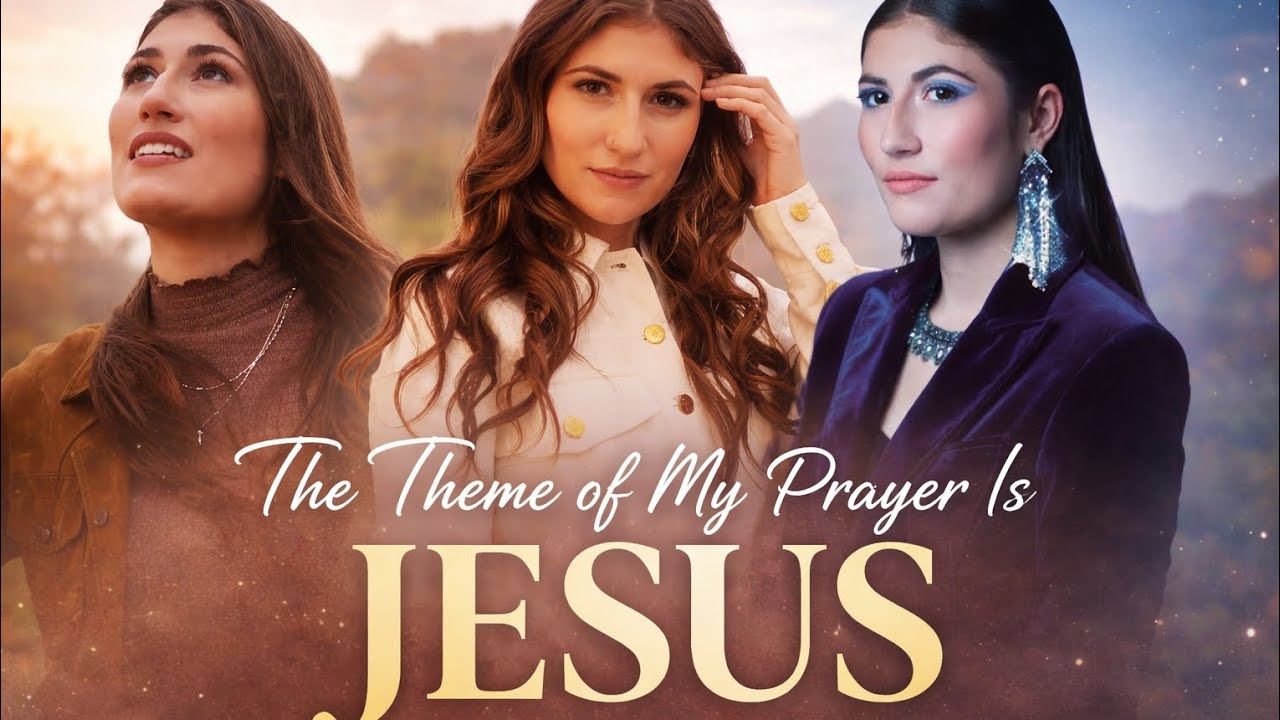 Katy Nichole | The Theme of My Prayer Is Jesus | Powerful Christian Worship Song | Lyrics Video