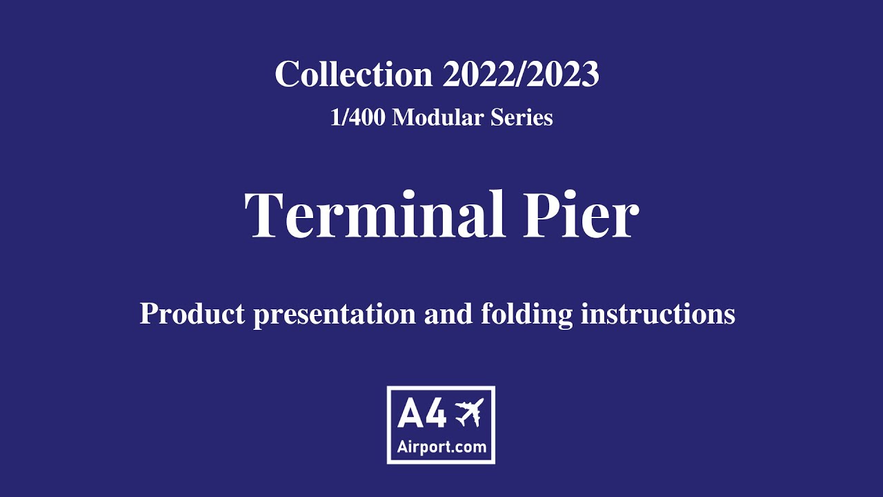 Terminal Pier 1/400 | A4Airport.com