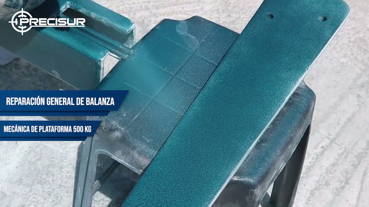 REPARACIÓN GENERAL DE BALANZA  MECÁNICA DE PLATAFORMA 500 KILOS
