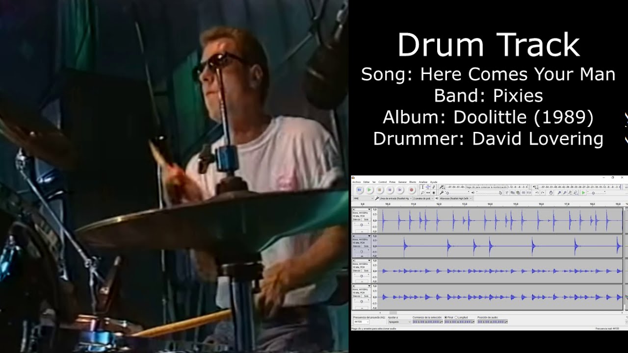 Here Comes Your Man (Pixies) • Drum Track