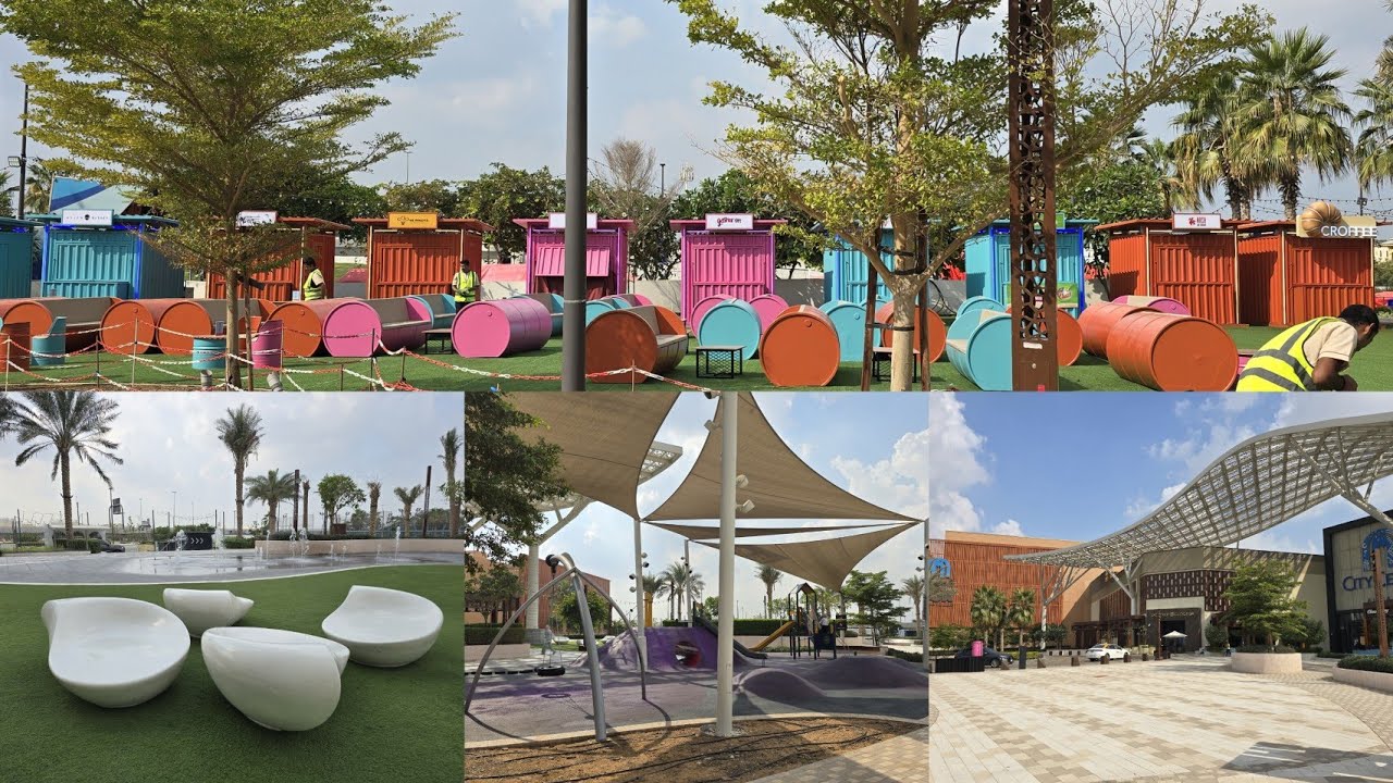 Winter market in Al zahia city centre Sharjah|New winter destination Alzahia village|Winter festival