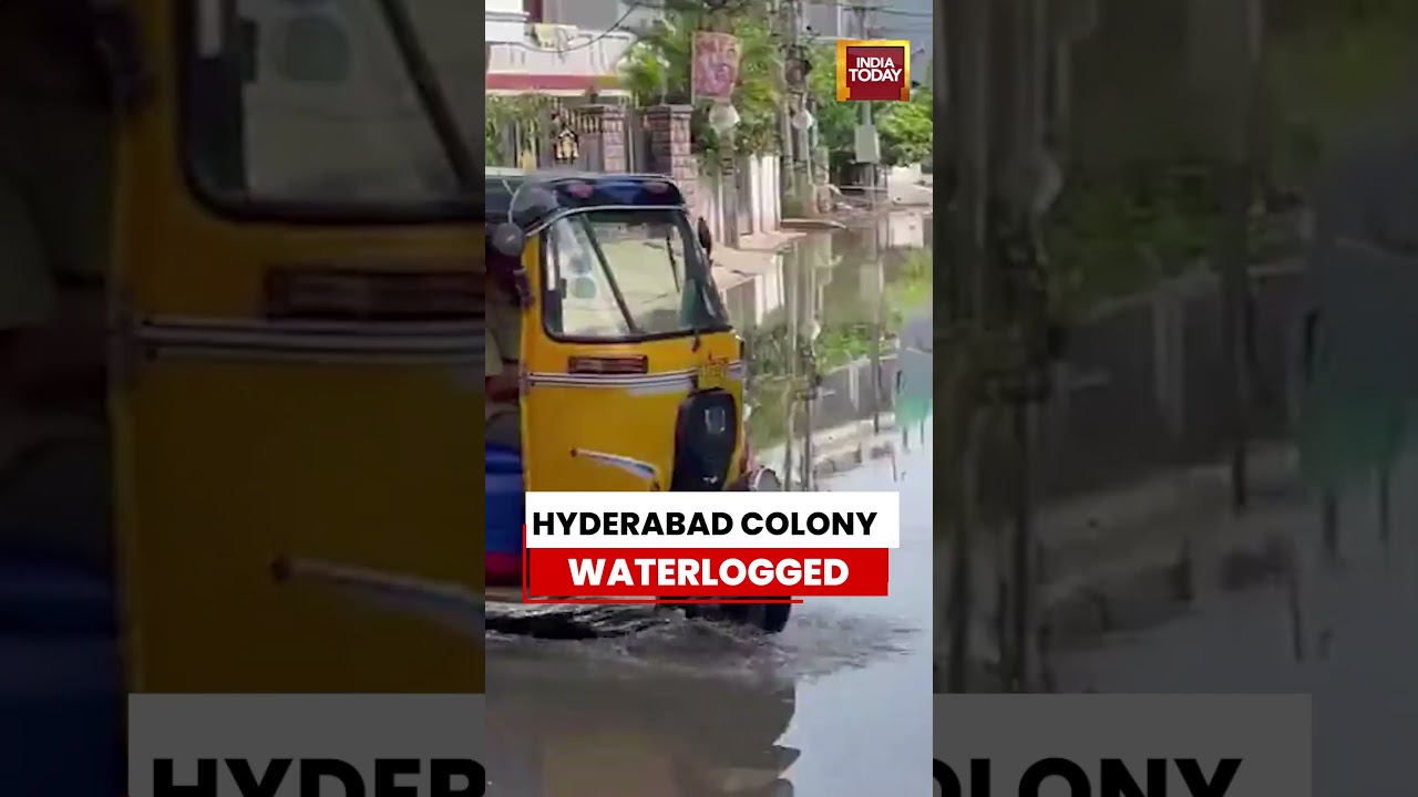 Hyderabad Colony Waterlogged After Heavy Rain | Streets Flooded, Residents Face Daily Disruption