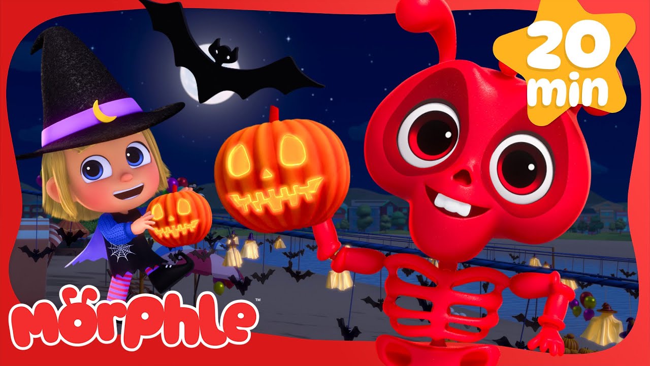 Morphle's Mega Halloween! 🎃🦇 | Spookiest Episodes! | Cartoons for Kids