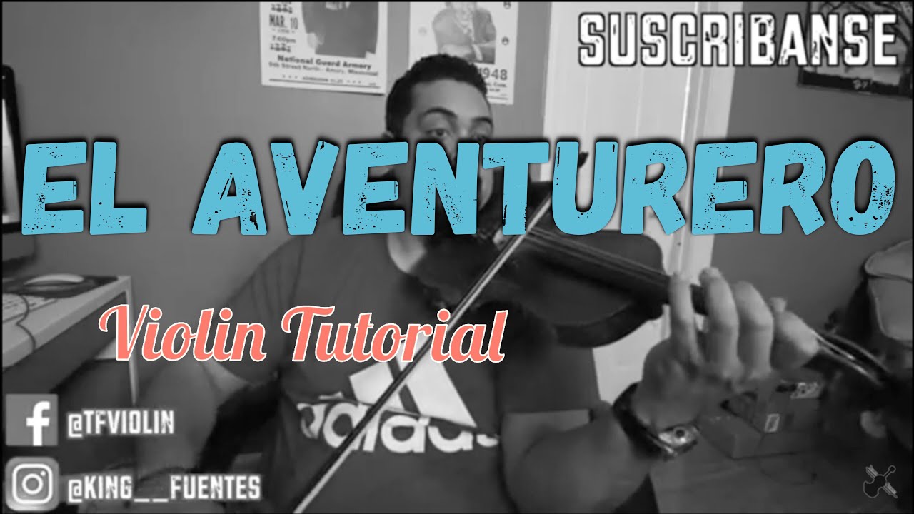 'El Aventurero' Violin Tutorial (Antonio Aguilar)
