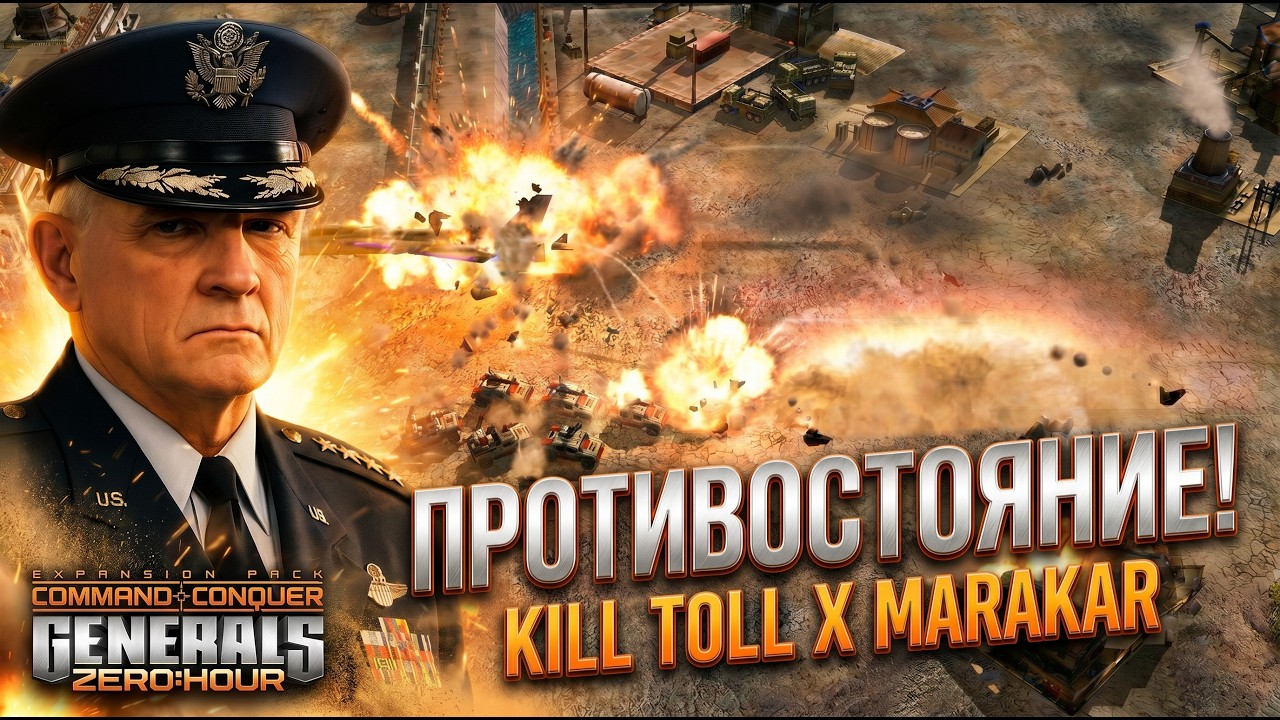 Лучшая игра! Kill Toll x Marakar | C&C Generals Zero Hour